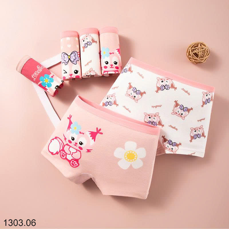 26HA1303.06 - SET 4 QUẦN CHIP BÉ GÁI