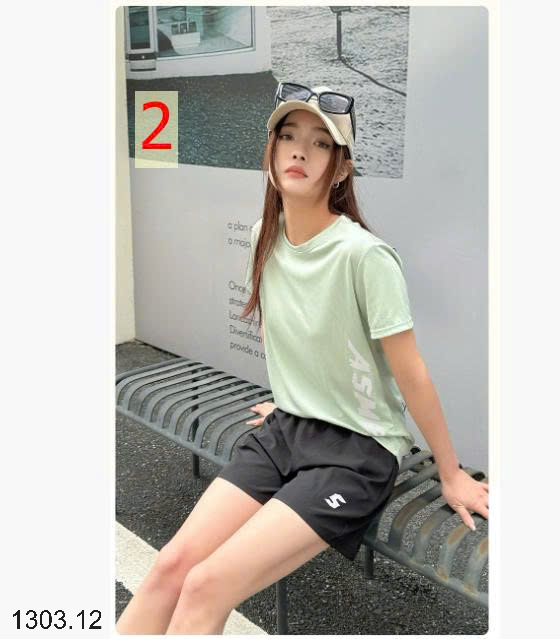 26HA1303.12 - BỘ THỂ THAO NHANH KHÔ MÙA HÈ CHO NỮ