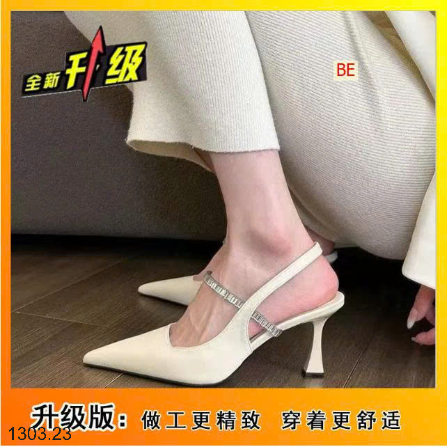 26HA1303.23 - GIÀY CAO GÓT MŨI NHỌN NỮ