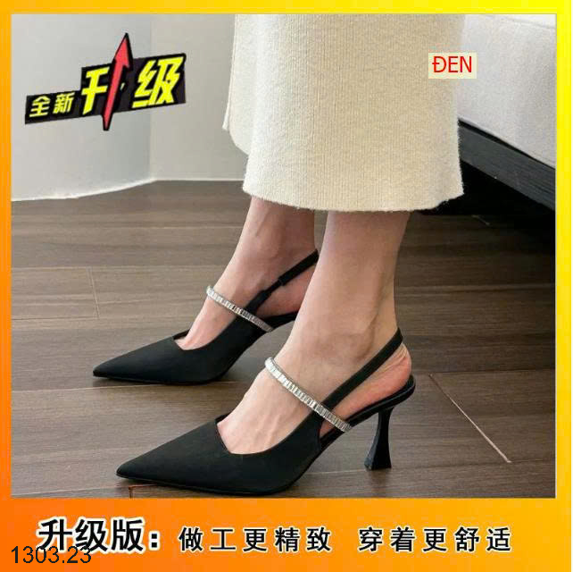 26HA1303.23 - GIÀY CAO GÓT MŨI NHỌN NỮ