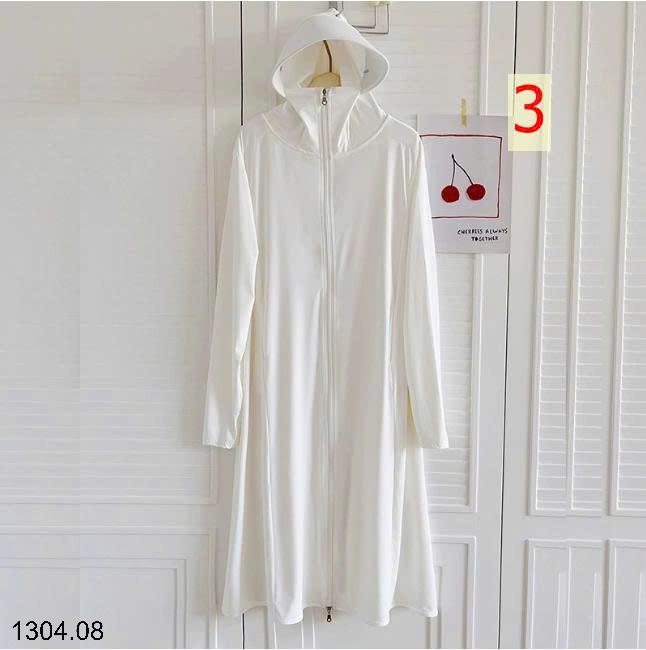 26HA1304.08 - ÁO CHỐNG NẮNG LỤA BĂNG DÁNG DÀI