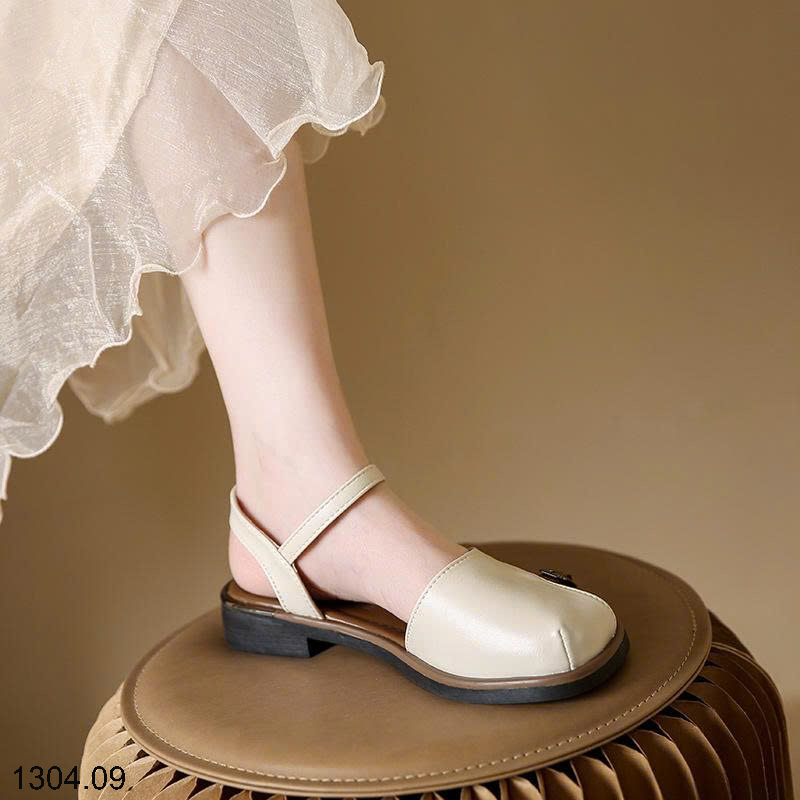 26HA1304.09 - GIÀY SANDAL ĐẾ BẰNG CHO NỮ