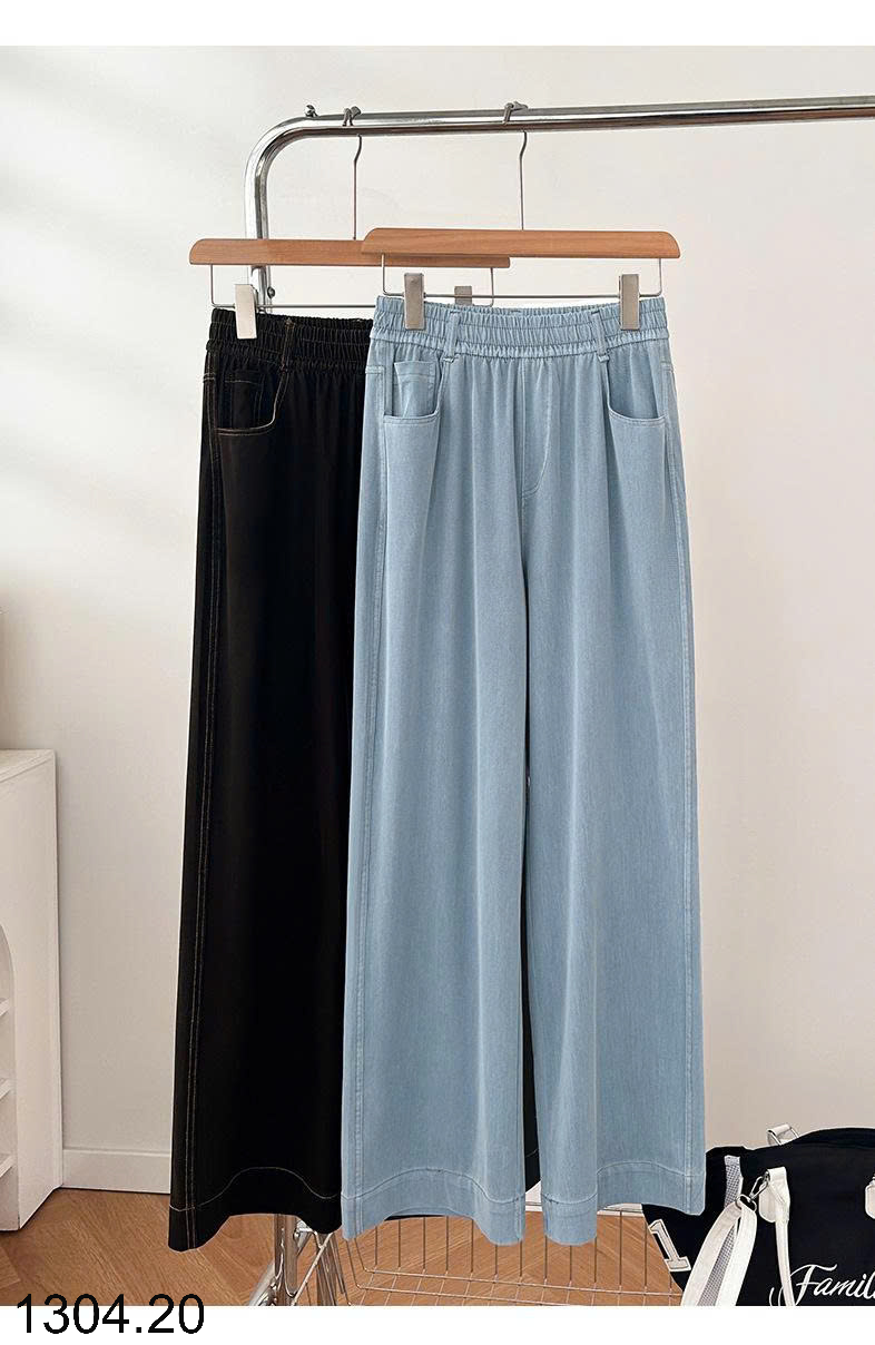 26HA1304.20 - QUẦN TENCEL ỐNG RỘNG CHO NỮ
