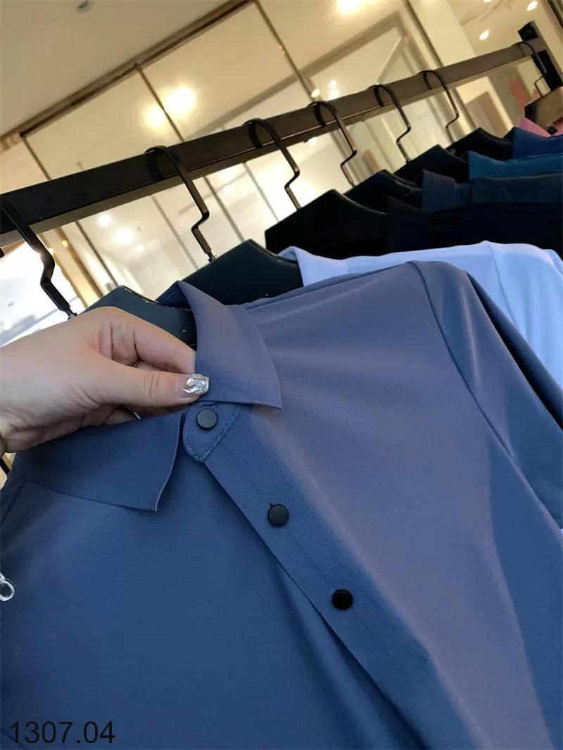 26HA1307.04 - POLO LỤA BĂNG NAM INBLUE