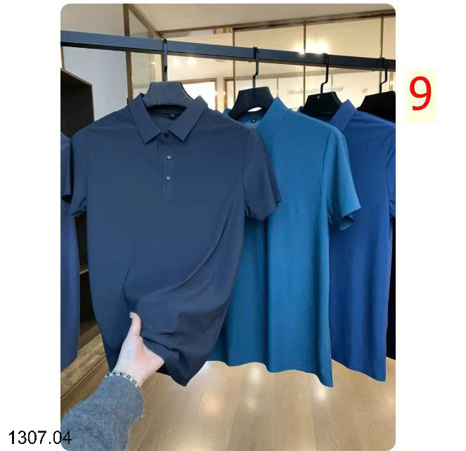 26HA1307.04 - POLO LỤA BĂNG NAM INBLUE