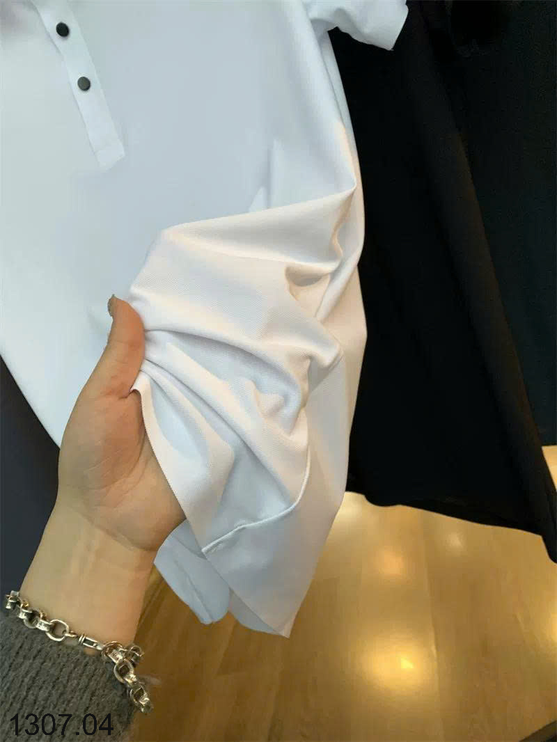 26HA1307.04 - POLO LỤA BĂNG NAM INBLUE