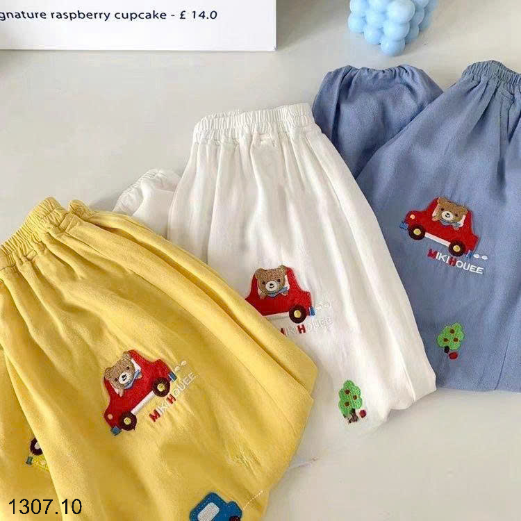 26HA1307.10 - QUẦN DÀI HÌNH OTO BÉ TRAI