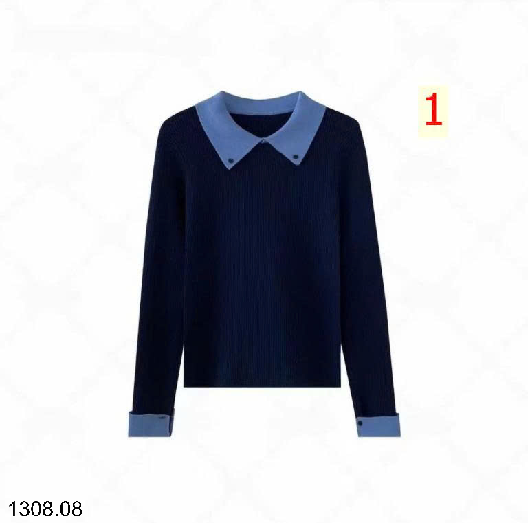 26HA1308.08 - ÁO LEN CỔ POLO CHO NỮ