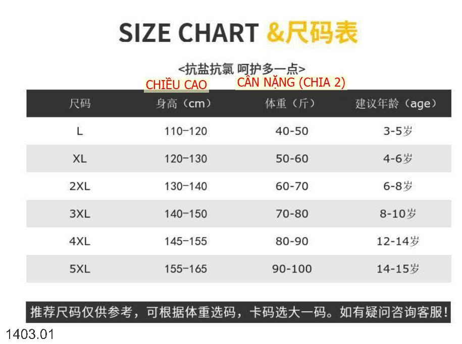 26HA1403.01 - SET BƠI 3 CHI TIẾT DÀI TAY CHO BÉ GÁI