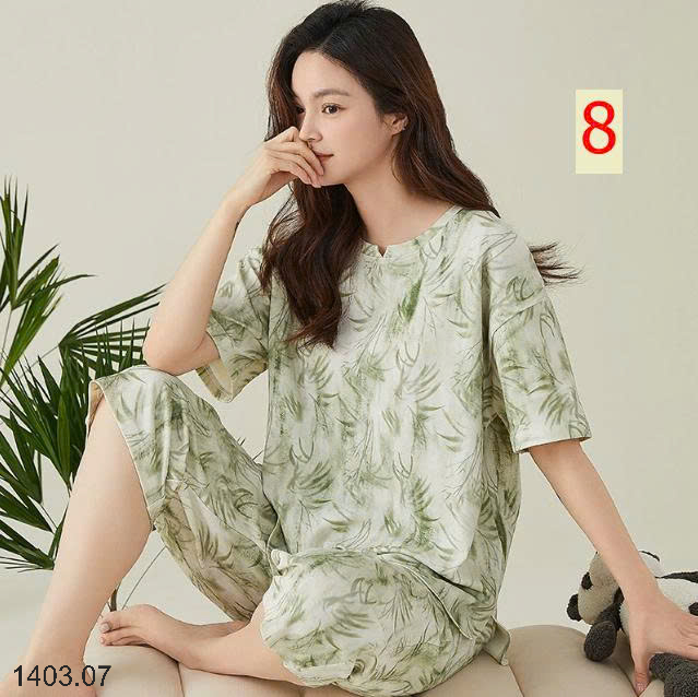 26HA1403.07 - BỘ COTTON LỬNG NỮ MẶC NHÀ