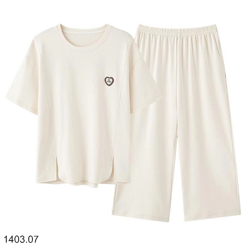 26HA1403.07 - BỘ COTTON LỬNG NỮ MẶC NHÀ