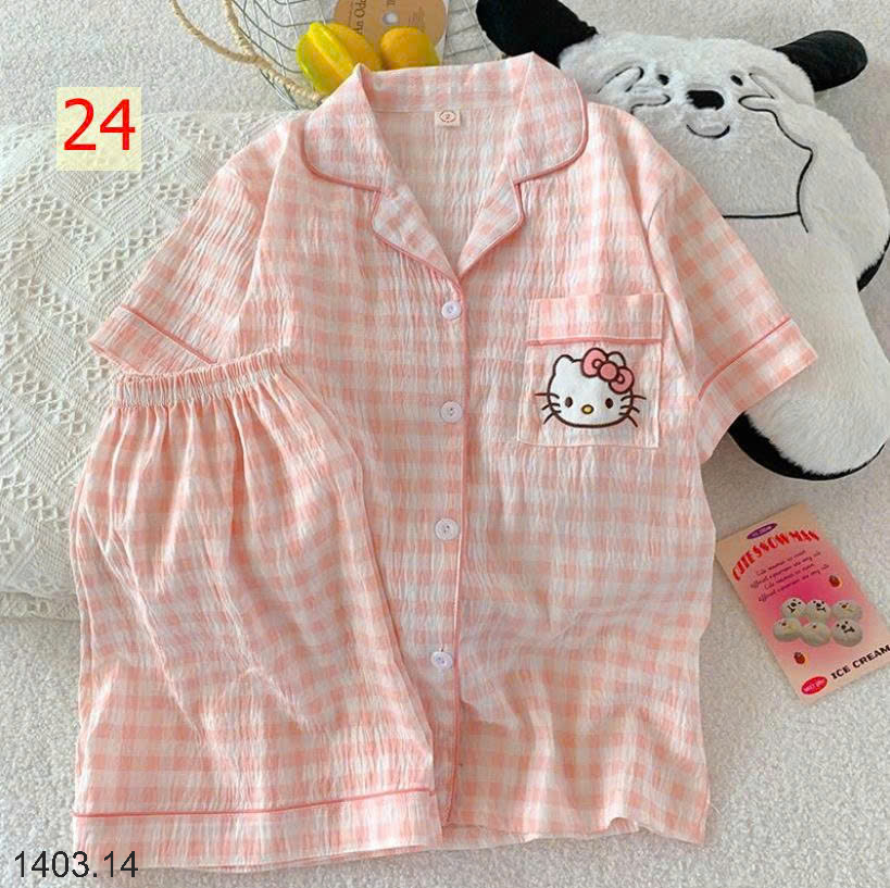 26HA1403.14 - SET BỘ PIZAMA CỘC CHO NỮ
