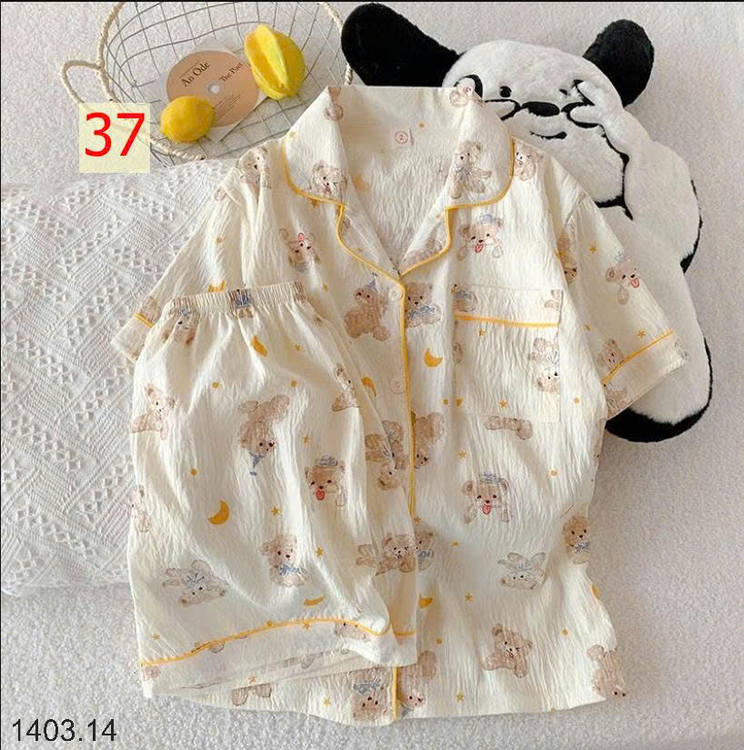 26HA1403.14 - SET BỘ PIZAMA CỘC CHO NỮ