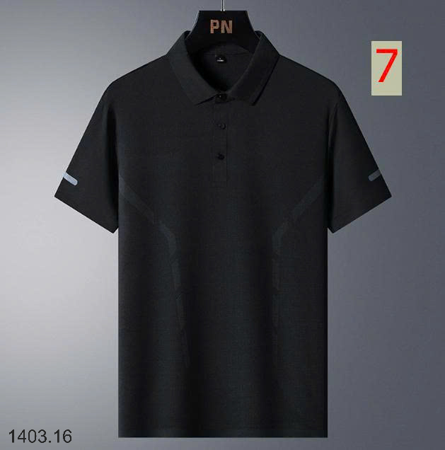 26HA1403.16 - ÁO POLO LỤA BĂNG NAM