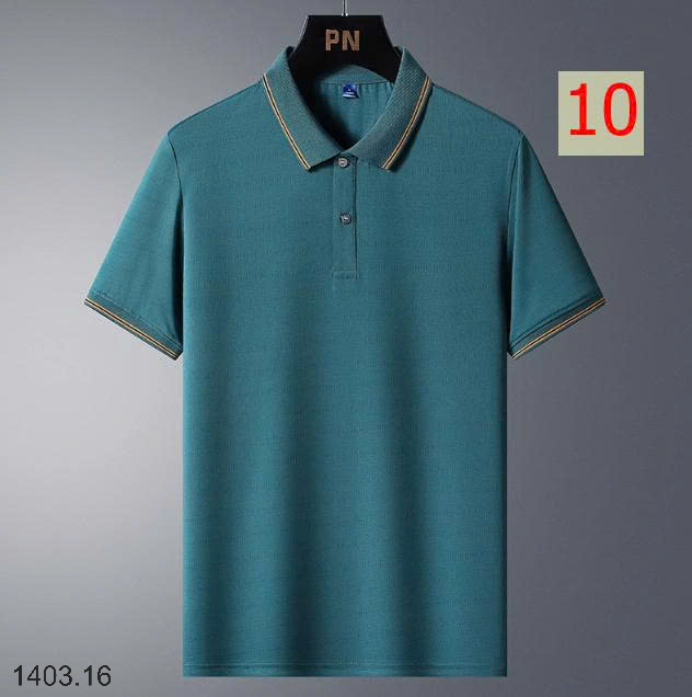 26HA1403.16 - ÁO POLO LỤA BĂNG NAM