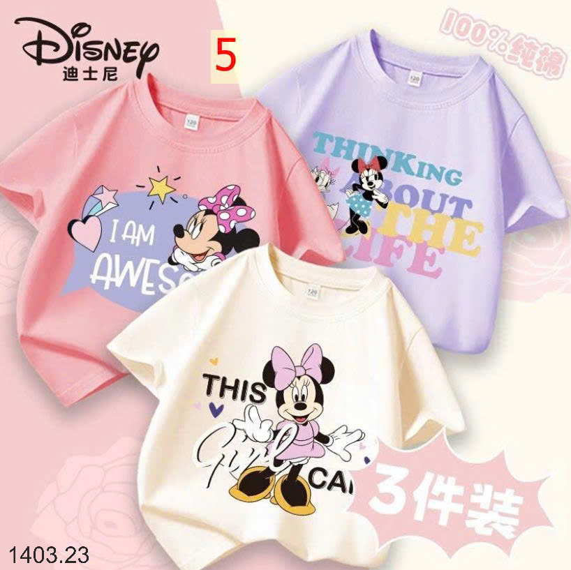 26HA1403.23 - SET 3 ÁO DISNEY CHO BÉ