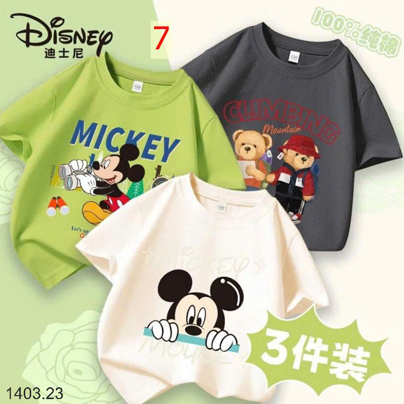 26HA1403.23 - SET 3 ÁO DISNEY CHO BÉ