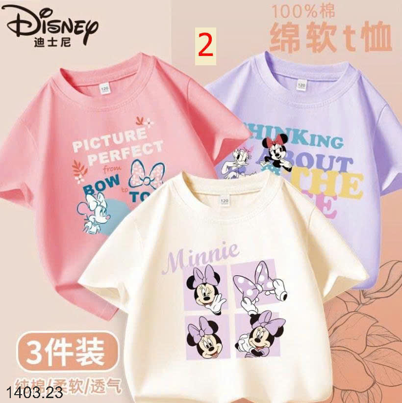 26HA1403.23 - SET 3 ÁO DISNEY CHO BÉ