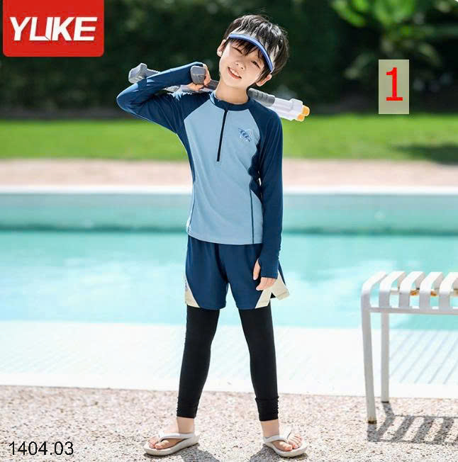 26HA1404.03 - BỘ BƠI DÀI TAY QUẢNG CHÂU CAO CẤP BÉ TRAI SIZE ĐẠI