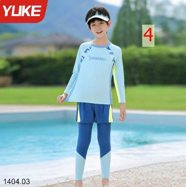 26HA1404.03 - BỘ BƠI DÀI TAY QUẢNG CHÂU CAO CẤP BÉ TRAI SIZE ĐẠI