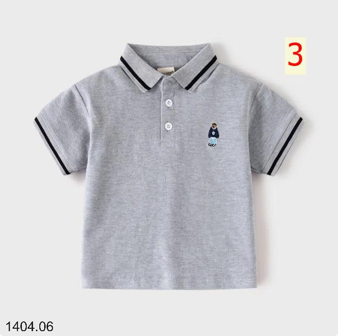 26HA1404.06 - ÁO POLO WELLKIDS BÉ TRAI