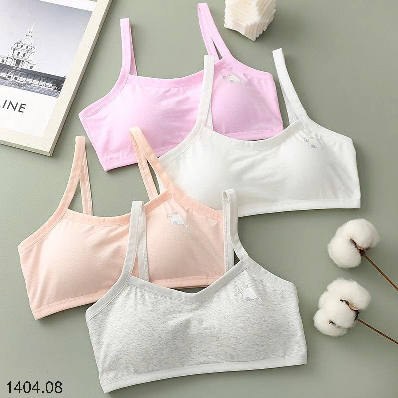 26HA1404.08 - SET 3 ÁO NGỰC CHO BÉ GÁI MỚI LỚN