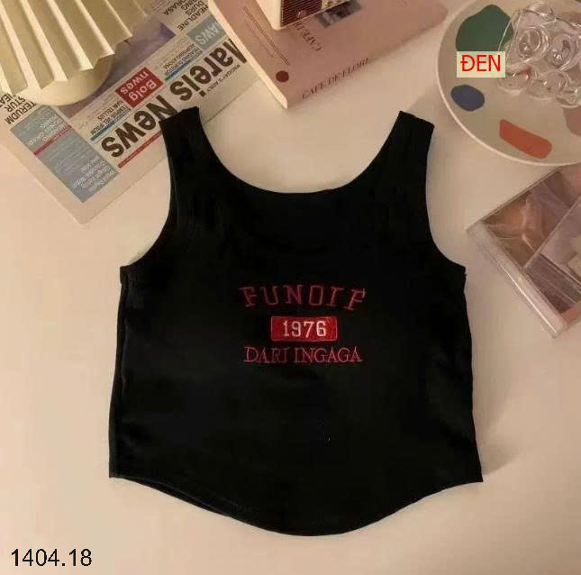 26HA1404.18 - ÁO BA LỖ THỂ THAO DÁNG CROPTOP