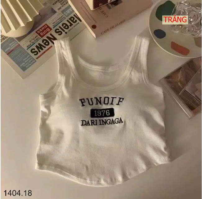 26HA1404.18 - ÁO BA LỖ THỂ THAO DÁNG CROPTOP