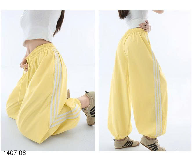 26HA1407.06 - QUẦN JOGGER KẺ SỌC KIỂU MỸ
