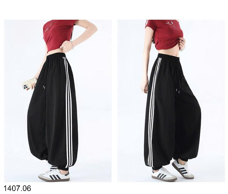 26HA1407.06 - QUẦN JOGGER KẺ SỌC KIỂU MỸ