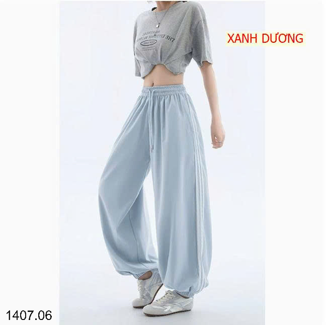 26HA1407.06 - QUẦN JOGGER KẺ SỌC KIỂU MỸ