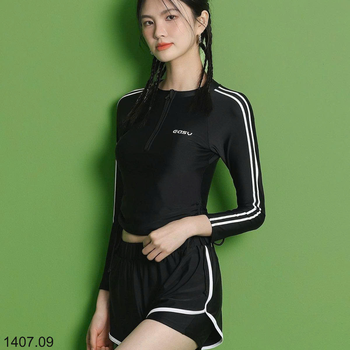 26HA1407.09 - BỘ BƠI DÀI TAY CHO NỮ