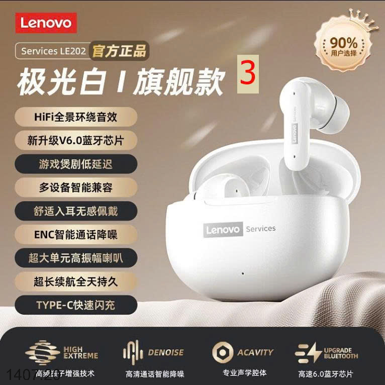 26HA1407.20 - TAI NGHE KO DÂY LENOVO
