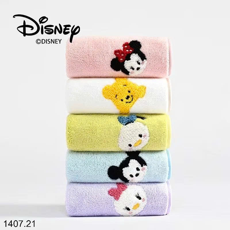 26HA1407.21 - SET 5 KHĂN MẶT DISNEY CHO BÉ YÊU
