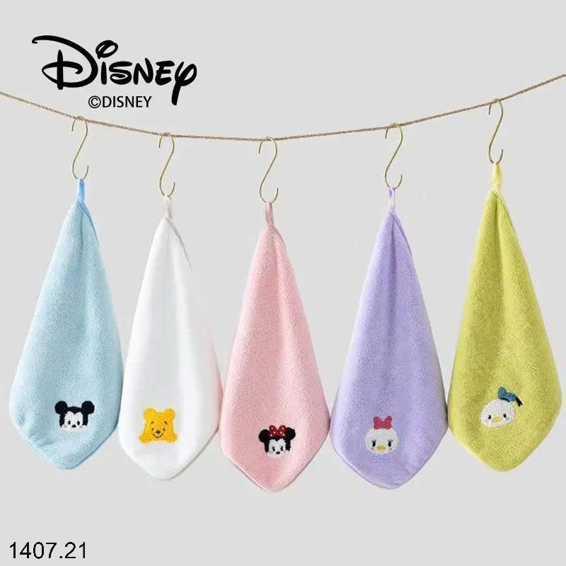 26HA1407.21 - SET 5 KHĂN MẶT DISNEY CHO BÉ YÊU
