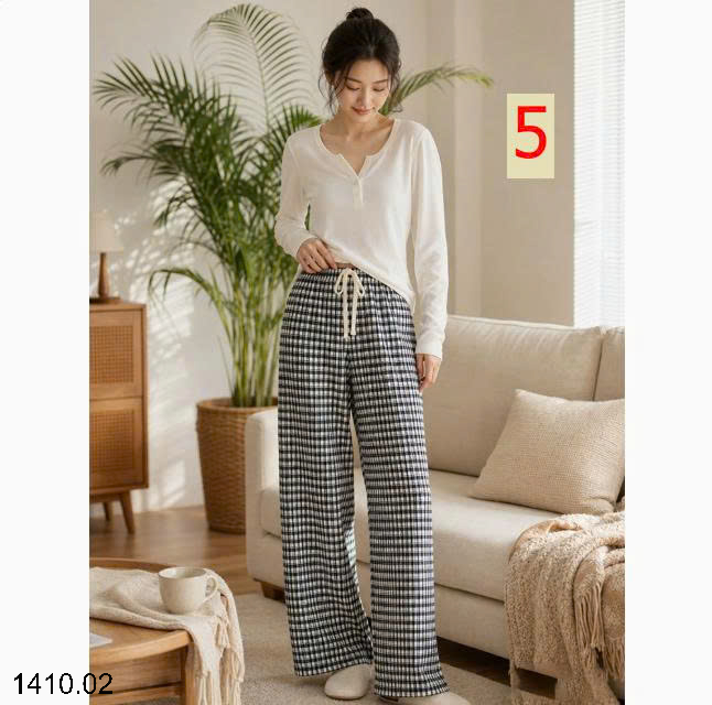 26HA1410.02 - QUẦN DÀI KẺ KARO