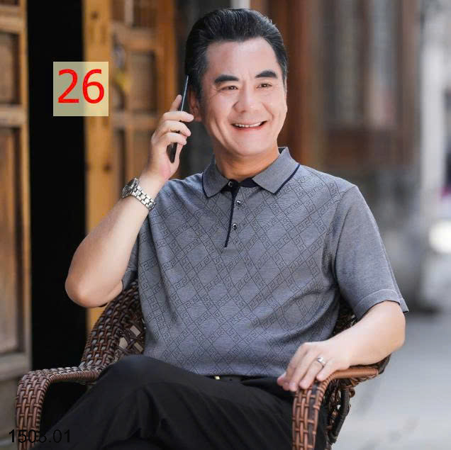 26HA1503.01 - ÁO POLO NAM TRUNG NIÊN