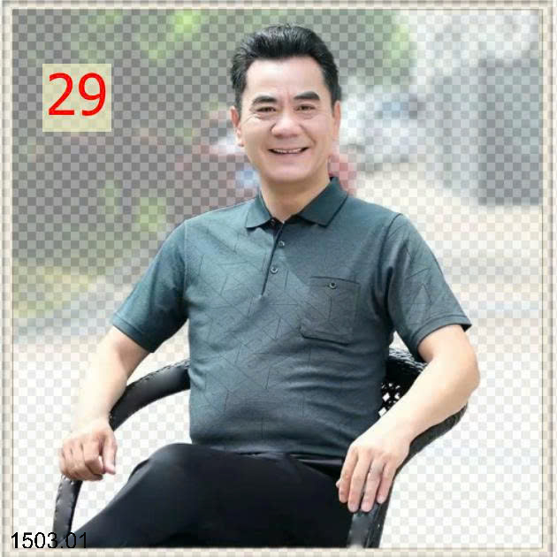 26HA1503.01 - ÁO POLO NAM TRUNG NIÊN