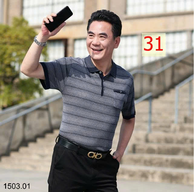 26HA1503.01 - ÁO POLO NAM TRUNG NIÊN