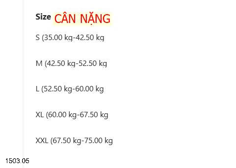 26HA1503.05 - QUẦN THỂ THAO NỮ