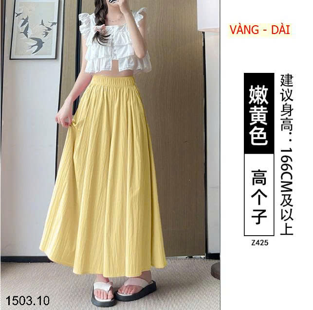 26HA1503.10 - QUẦN VÁY YAMAMOTO ỐNG RỘNG