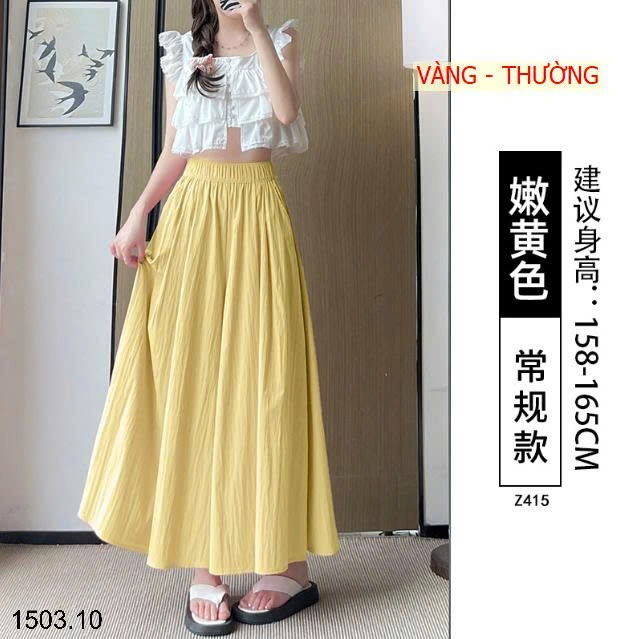 26HA1503.10 - QUẦN VÁY YAMAMOTO ỐNG RỘNG