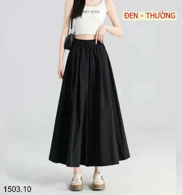 26HA1503.10 - QUẦN VÁY YAMAMOTO ỐNG RỘNG