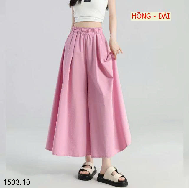 26HA1503.10 - QUẦN VÁY YAMAMOTO ỐNG RỘNG