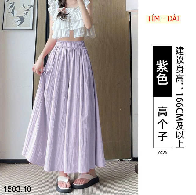 26HA1503.10 - QUẦN VÁY YAMAMOTO ỐNG RỘNG