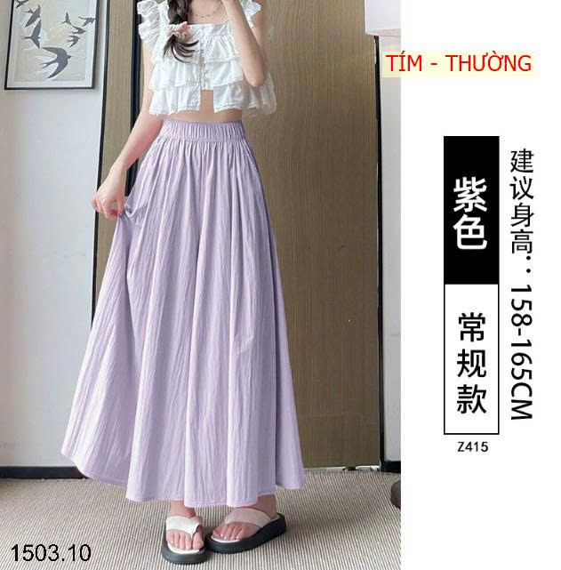 26HA1503.10 - QUẦN VÁY YAMAMOTO ỐNG RỘNG