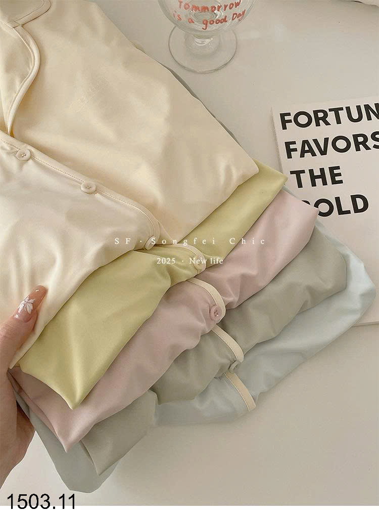 26HA1503.11 - BỘ CARDIGAN QUẢNG CHÂU CAO CẤP KÈM BRA