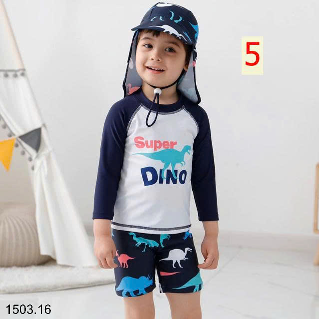 26HA1503.16 - SET BỘ 3 CHI TIẾT BƠI BÉ TRAI
