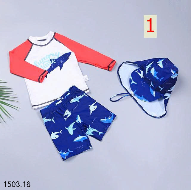 26HA1503.16 - SET BỘ 3 CHI TIẾT BƠI BÉ TRAI