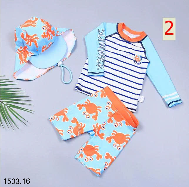 26HA1503.16 - SET BỘ 3 CHI TIẾT BƠI BÉ TRAI